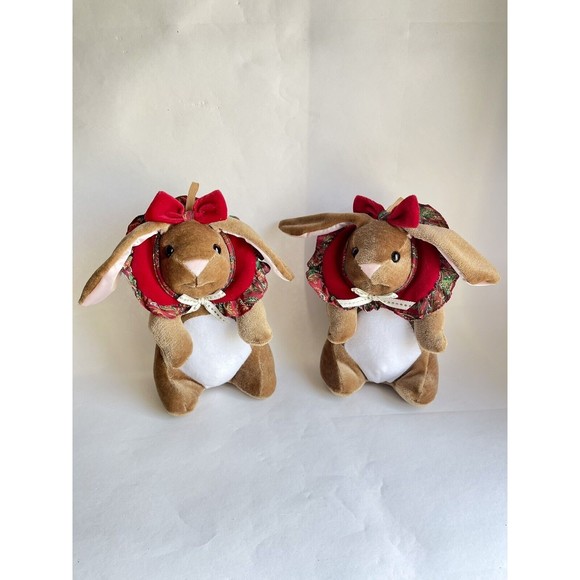 Velveteen Rabbit Plush In Vintage Stuffed Animals for sale  Vintage 1985 Velveteen Bunny Rabbit Ears Family Plush Toys R Us 14” 8\